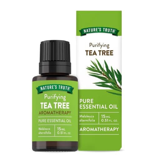 Huile essentielle d'arbre à thé pour diffuseur et aromathérapie NATURE'S TRUTH, 15ml