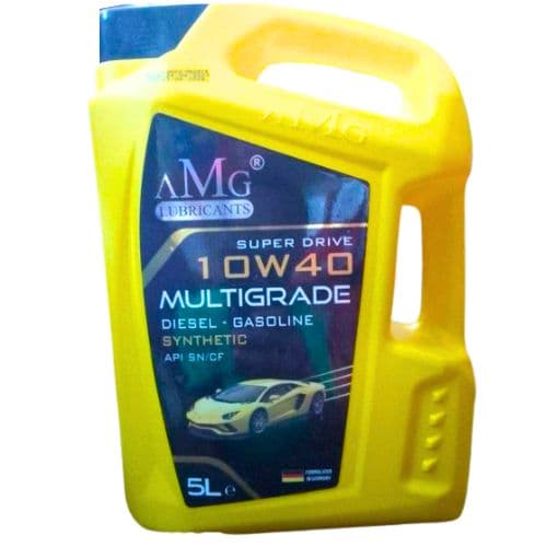 Huile 10w40 AMG pour Moteur Synthétique de Grade Supérieur, 5l